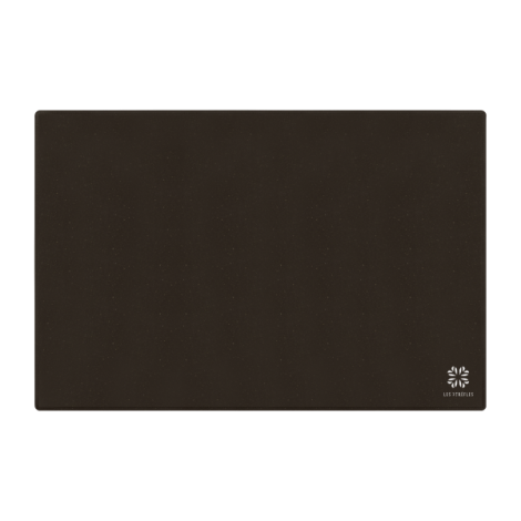 Sous-main noir moucheté avec marquage blanc variante bas droite