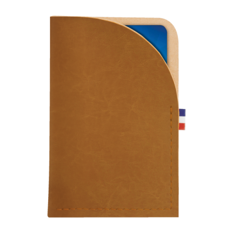 Porte-cartes publicitaire vertical matière végétale