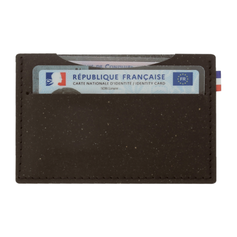 Étui carte bancaire publicitaire synderme France