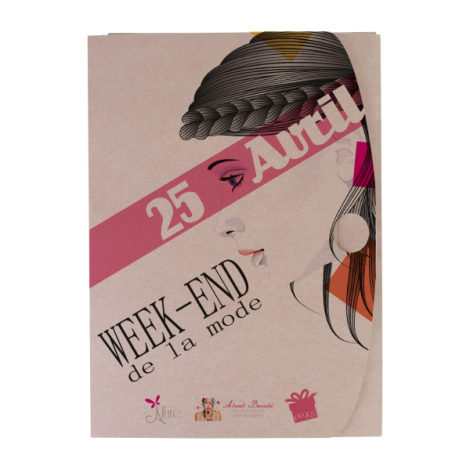 Chemise 3 rabats publicitaire en carton