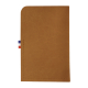 Porte-cartes marron clair vue dos sans personnalisation