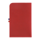 Porte-cartes rouge vue dos sans personnalisation