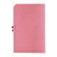 Porte-cartes rose vue dos sans personnalisation