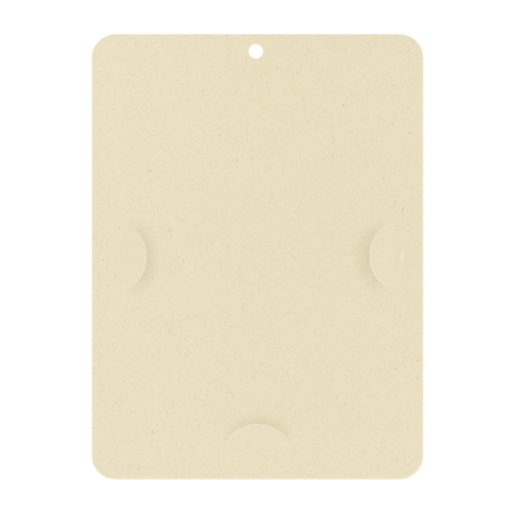 Porte badge A6 dos plein surface lisse personnalisable