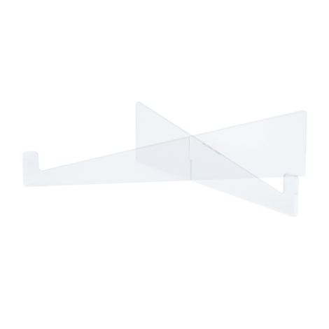 Support ordinateur transparent vue produit sans marquage