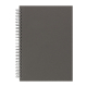 Carnet A5 gris foncé sans marquage