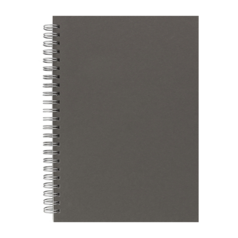 Carnet A5 gris foncé sans marquage