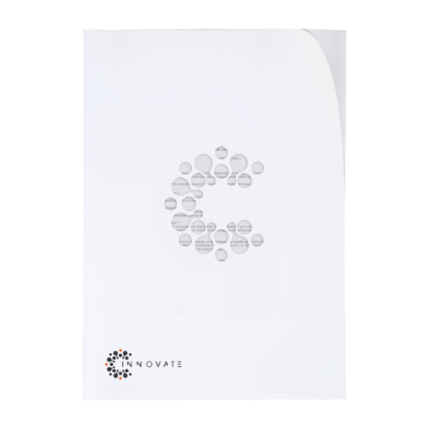 Chemise 2 rabats publicitaire plastique A4 France