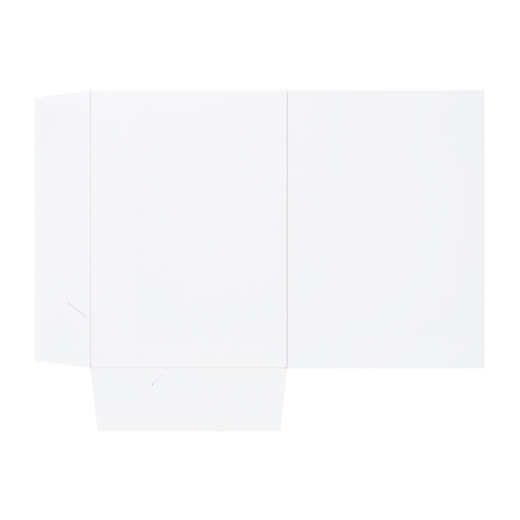 Chemise A4 gabarit à plat structure découpe