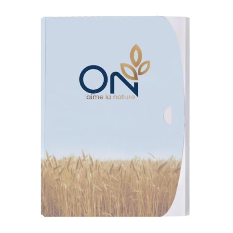 Chemise 3 rabats plastique publicitaire A4 France