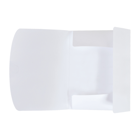 Chemise A4 3 rabats ouverte intérieur maintien documents