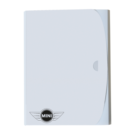 Chemise A4 dos marquage logo discret bas minimaliste