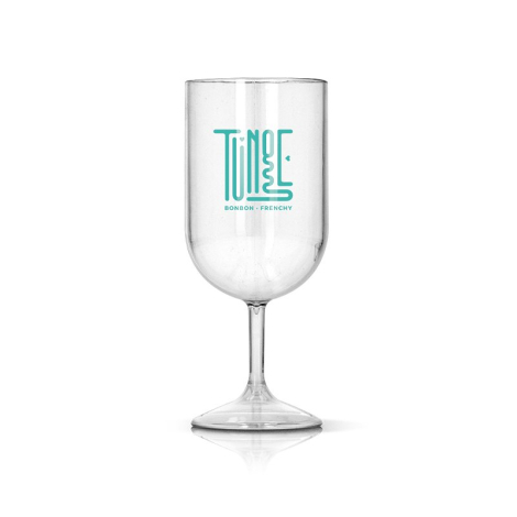Verre à pied personnalisable tritan - 18cl