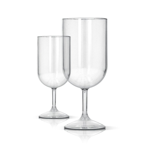 Verre à pied personnalisable tritan - 18cl