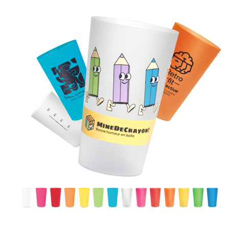 Gobelet plastique personnalisable - 30 cl