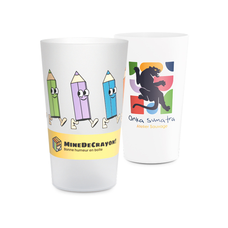 Gobelet plastique personnalisable - 30 cl