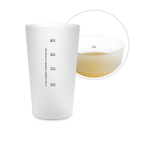 Gobelet plastique personnalisable - 30 cl