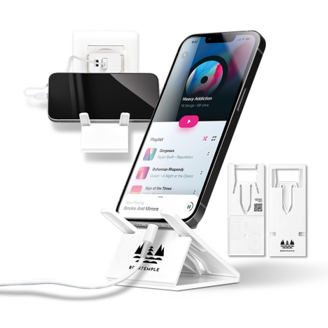 Support téléphone pliable personnalisable en plastique