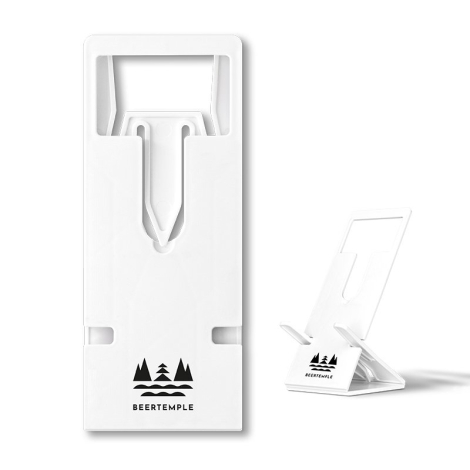 Support téléphone pliable personnalisable en plastique
