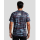 T-shirt running homme vue dos motif graphique all over logo dos centré marquage visible sur le haut du dos
