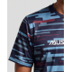 T-shirt running homme zoom épaule motif graphique partie logo visible marquage visible sur la poitrine