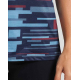 T-shirt running femme zoom bas vêtement surface unie sans marquage visible