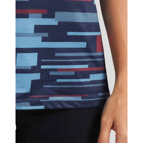 T-shirt running femme zoom bas vêtement surface unie sans marquage visible