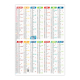 Calendrier de poche personnalisable - Dorian