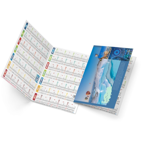 Calendrier de poche promotionnel - Baptiste