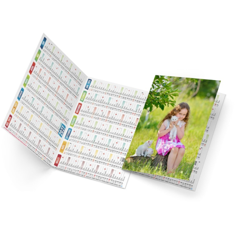 Calendrier de poche personnalisable - Chloé