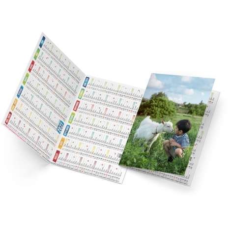 Calendrier de poche personnalisable - Chloé