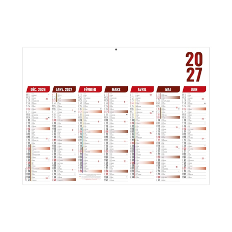 Calendrier bancaire publicitaire - FLORENTIN
