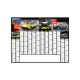 Calendrier bancaire personnalisable Jacky