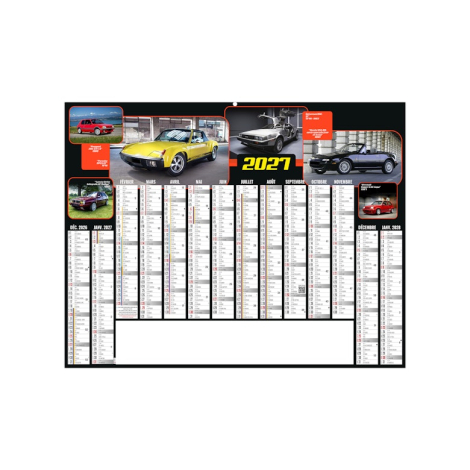 Calendrier bancaire personnalisable Jacky