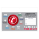 "Trois formats du calendrier Bulles 2027 présentés en éventail avec design pastel. "Trois formats du calendrier Bulles 2027 présentés en éventail avec design pastel.