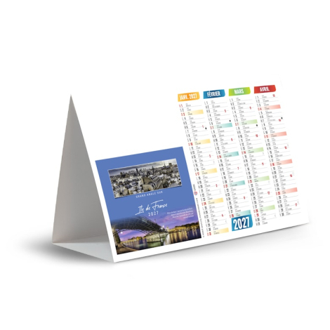 Chevalet de comptoir personnalisable - Point de vue