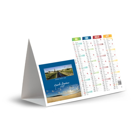 Chevalet de comptoir personnalisable - Point de vue