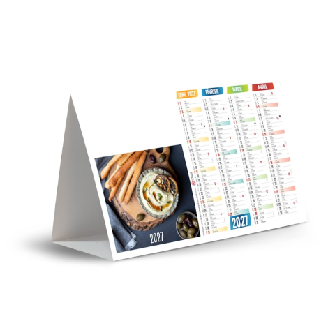 chevalet de comptoir promotionnel - Gourmand