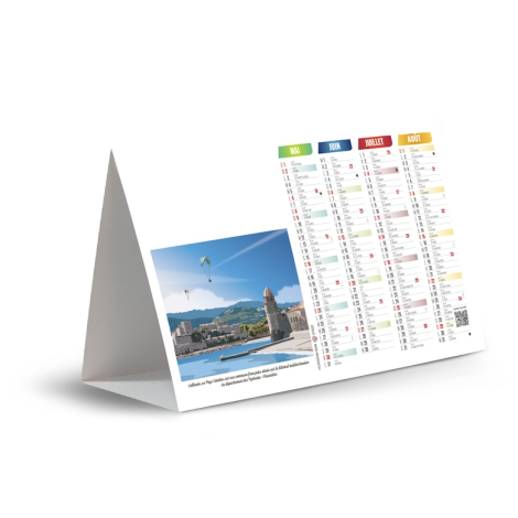 Chevalet de comptoir personnalisable - Vacances