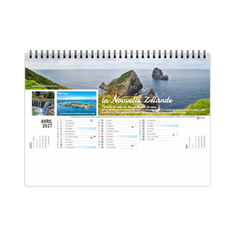 Chevalet standard promotionnel 13 feuillets - Sentiers