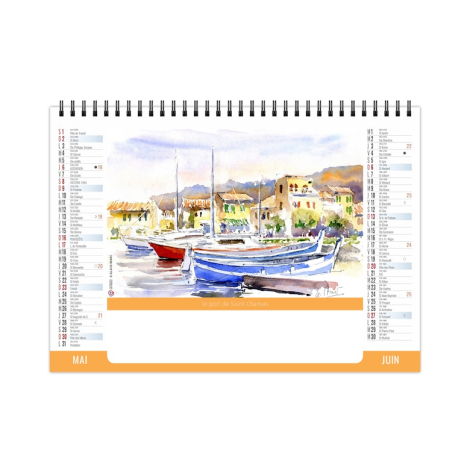 Chevalet standard personnalisable 7 feuillets - Esquisses