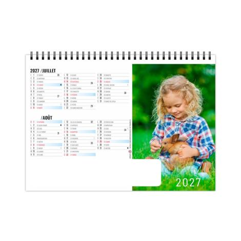 Chevalet standard publicitaire 7 feuillets - P'tits amis