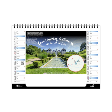 Chevalet standard personnalisable 7 feuillets - Vendanges
