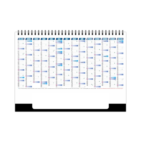 Chevalet standard personnalisable 7 feuillets - Vendanges