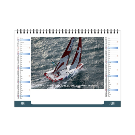 Chevalet standard personnalisé 7 feuillets - Trimaran