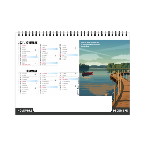 Chevalet standard personnalisable 7 feuillets - Illustrations