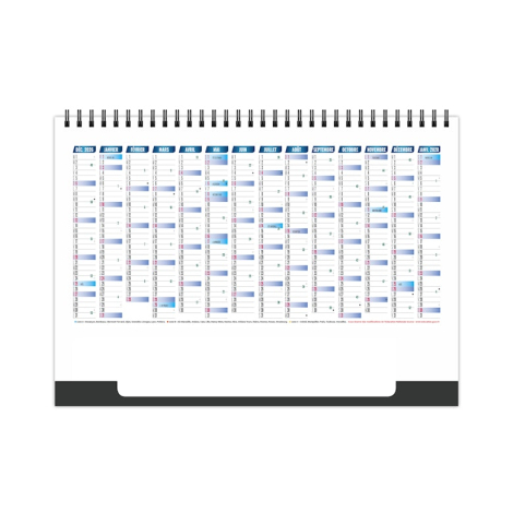 Chevalet standard personnalisable 7 feuillets - Illustrations