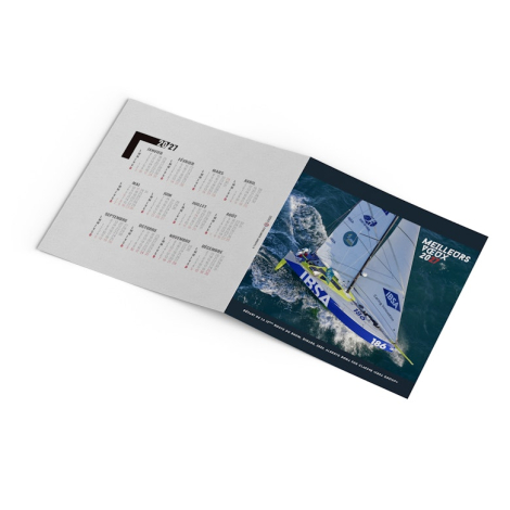 Carte de vœux publicitaire - Navigateur