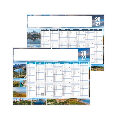 Calendrier bancaire publicitaire Julien 2027
