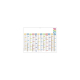 Calendrier scolaire Mini Casimir avec les mois de septembre 2026 à octobre 2027 présentés en colonnes multicolores.